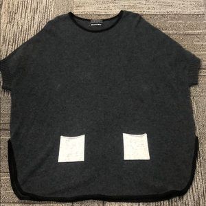 Cashmere Blend Poncho